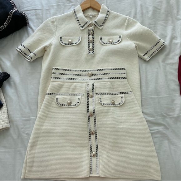 SOLD! Maje Top & Skirt Set - Picture 1 of 4